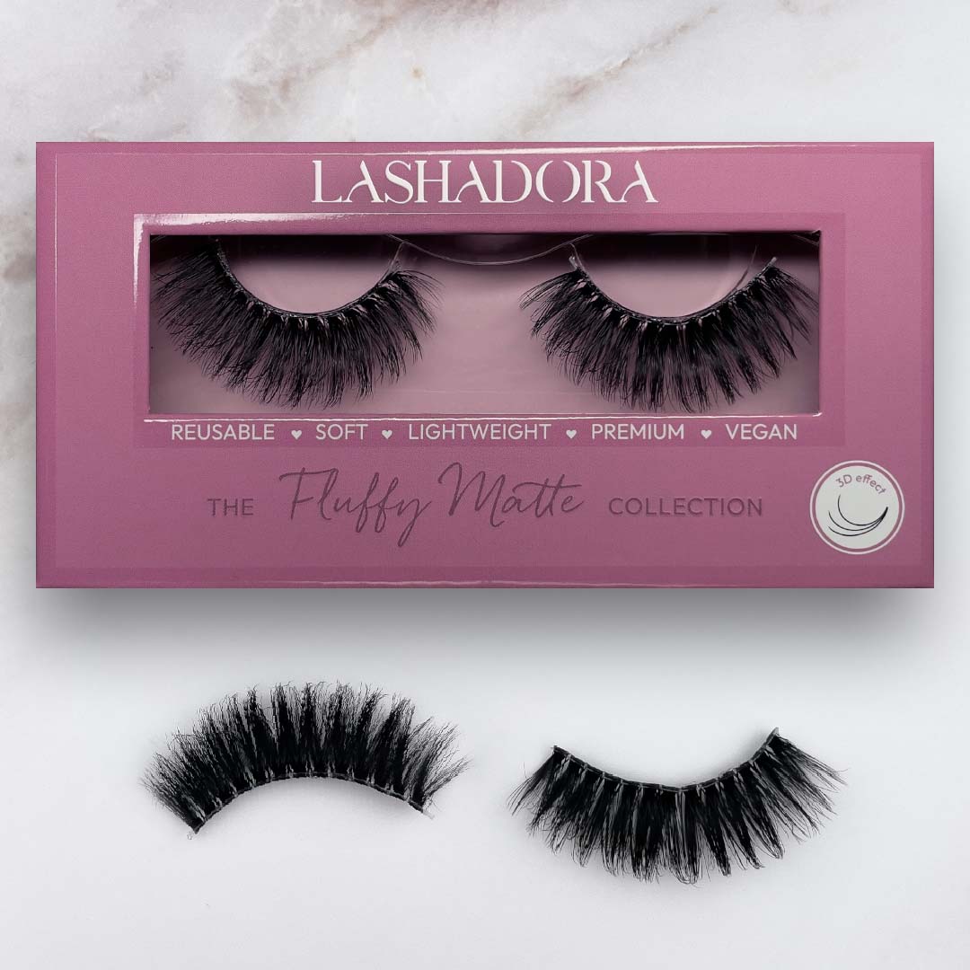 Fluffy, wispy Lashes von LASHADORA Style FM34